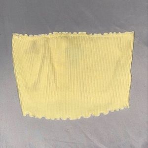 Yellow Tube Top